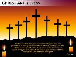 Christianity cross powerpoint presentation slides db