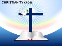 Christianity cross powerpoint presentation slides db