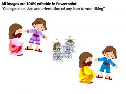 Christianity icons powerpoint presentation slides