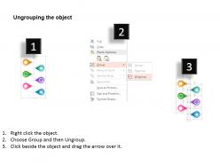 Ci six staged vertical timeline diagram powerpoint template