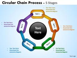 53102398 style variety 1 chains 5 piece powerpoint presentation diagram infographic slide