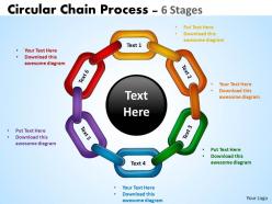 99067889 style variety 1 chains 6 piece powerpoint presentation diagram infographic slide