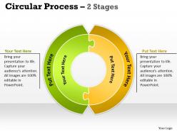 92372263 style puzzles circular 2 piece powerpoint presentation diagram infographic slide