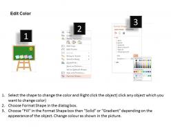 15023805 style variety 2 post-it 4 piece powerpoint presentation diagram infographic slide