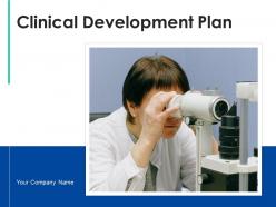 Clinical Development Plan Implementation Roadmap Regulatory Approval Elements Product