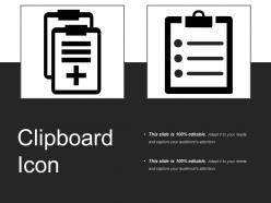 Clipboard icon