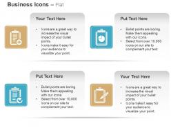 Clipboard Time Based Report Application Ppt Icons Graphics