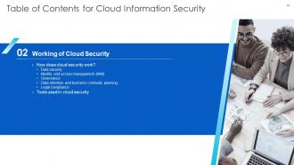 Cloud Information Security Powerpoint Presentation Slides