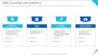 Cloud Information Security Powerpoint Presentation Slides