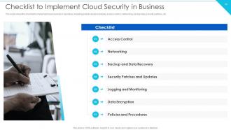 Cloud Information Security Powerpoint Presentation Slides