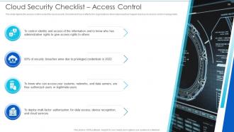 Cloud Information Security Powerpoint Presentation Slides