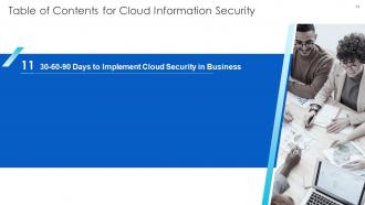 Cloud Information Security Powerpoint Presentation Slides