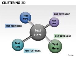 Clustering 3d powerpoint presentation slides