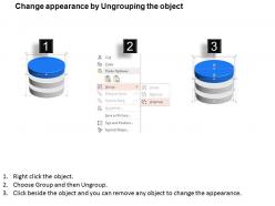 Cm data replication and management diagram powerpoint template