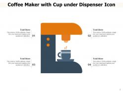 Coffee Icon Maker Location Pointer Serve Hot