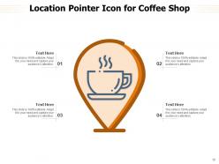 Coffee Icon Maker Location Pointer Serve Hot