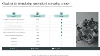 Collecting And Analyzing Customer Data For Personalized Marketing Strategy Complete Deck