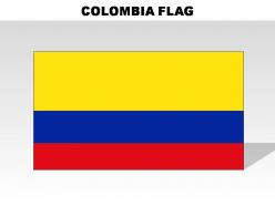 Colombia country powerpoint flags