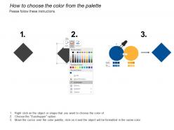 Color palette for presentation dark blue tan and green