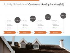 Commercial Roofing Proposal Powerpoint Presentation Slides