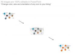 Company overview world map ppt slides