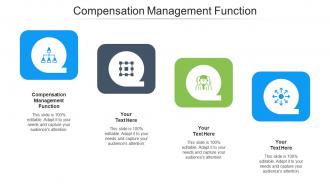 Compensation Management Function Ppt Powerpoint Presentation Pictures Graphics Cpb