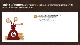 Complete Guide Empowers Stakeholders To Make Informed Fdi Decisions Powerpoint Presentation Slides Appealing Graphical