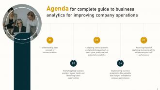 Complete Guide To Business Analytics For Improving Company Operations Complete Deck Data Analytics CD Images Editable