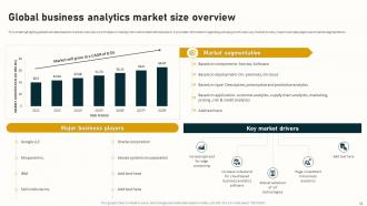 Complete Guide To Business Analytics For Improving Company Operations Complete Deck Data Analytics CD Designed Editable