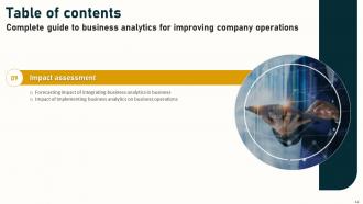 Complete Guide To Business Analytics For Improving Company Operations Complete Deck Data Analytics CD Slides Downloadable