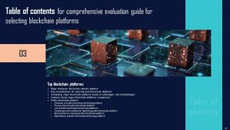 Comprehensive Evaluation Guide For Selecting Blockchain Platforms BCT CD Interactive Impactful