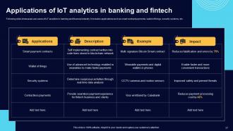 Comprehensive Guide For Big Data Analytics In IoT Domain Powerpoint Presentation Slides IoT CD Appealing Unique