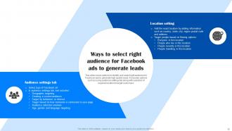 Comprehensive Guide To Facebook Ad Strategy MKT CD Engaging Slides