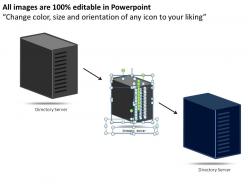 Computers and servers powerpoint presentation slides db