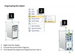 Computers and servers powerpoint presentation slides db