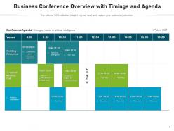 Conference Overview Business Information Corporate Evaluating Individual