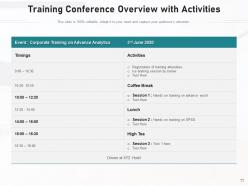 Conference Overview Business Information Corporate Evaluating Individual