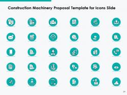 Construction Machinery Proposal Template Powerpoint Presentation Slides