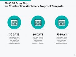 Construction Machinery Proposal Template Powerpoint Presentation Slides