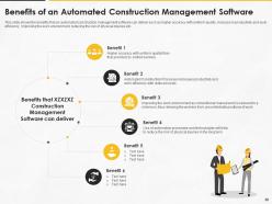 Construction management for maximizing resource efficiency and labor productivity status complete deck