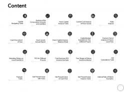 Content capital budgeting l411 ppt powerpoint presentation gallery