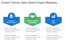 Content themes topics search engine marketing brand personality