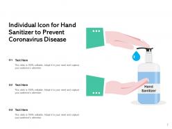 Coronavirus icon eliminating disease individual quarantined location transmission