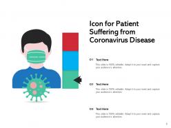 Coronavirus icon eliminating disease individual quarantined location transmission