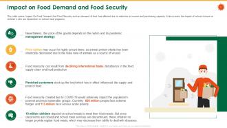 Coronavirus impact assessment and mitigation strategies in agriculture sector complete deck