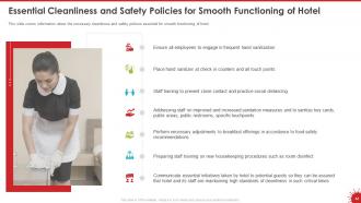 Coronavirus impact assessment and mitigation strategies in hotel industry complete deck