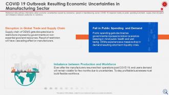 Coronavirus impact assessment and mitigation strategies on manufacturing industry complete deck