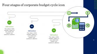 Corporate Budget Powerpoint Ppt Template Bundles