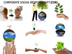 Corporate social responsibility powerpoint presentation slides