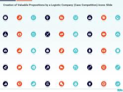 Creation of valuable propositions by a logistic company case competition complete deck